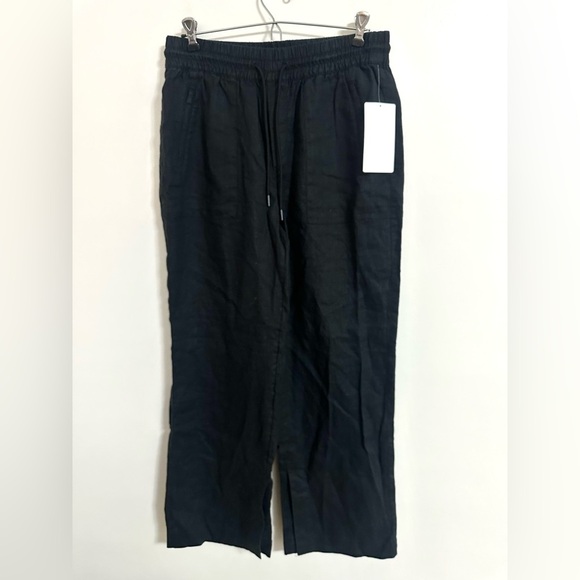 NWT Athleta Retreat High Rise Wide Leg Linen Pants Small - Picture 7 of 9